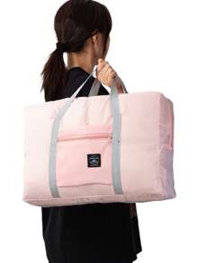 1/2 件可折叠旅行包男女通用收纳袋便携式女士手提包男士大容量行李包多功能旅行配件。便携式旅行多功能飞机包 - 轻松存放您的衣服旅行必需品假期行李袋行李箱旅行包女士