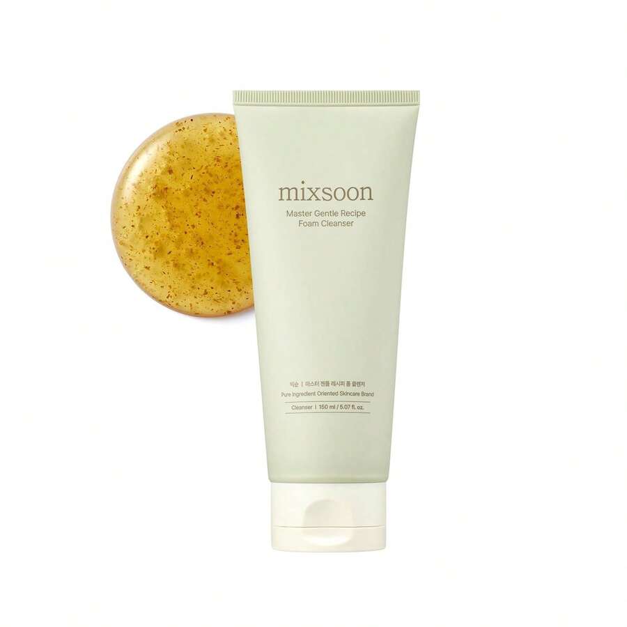 mixsoon Master Gentle Recipe Foam Cleanser 150ml / Provides Mild Exfoliation For Dry And Sensitive Skin Improving Texture With Sebum Care And Is Vegan And Cruelty Free - Tùy chọn đơn - Xem 1