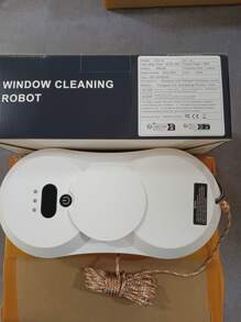 PuRuiKai Smart Window Cleaning Robot – Auto Glass Cleaner With Remote & Edge Detection - EU C Type Plug(220-240V) - View 8