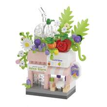 Street Scene Series Micro-Particle Building Blocks, Construct Lovely Street Scenes, Suitable For Desktop Decor, Collection And Gifting (Birthday, Halloween, Christmas) - Multicolor - View 15