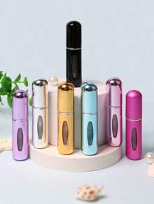 6Pcs Travel Perfume Bottle Refillable Portable Perfume Bottle Mini Atomizer Spray Refill Bottle Women Pocket Dispenser Cologne Sprayer 5ml Perfume Refillable Bottle - Multicolor - View 1