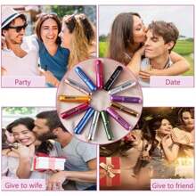 1pc/3pcs/5pcs Mini Travel Perfume Bottles Perfume Bottle 5ml Portable Refillable Perfume Spray Bottle For Travel Size,Pocket Perfume Dispenser- Compact And Convenient, Back To School