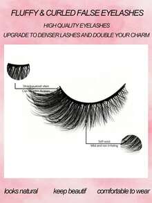 5 Pairs Of Long Cat Eye False Eyelashes - Holiday Gift, Creating Charming Makeup With Slim, Elongated, And Thick Dramatic False Eyelashes - Reusable Strip-Shaped Eyelashes, Mother's Day Gift