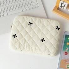 11/13/15 Inch Laptop Sleeve Tablet Bag Laptop Storage Bag Laptop Carrying Case Bag For MacBook & IPad Cute Puffer Notebook Protective Cover Laptop Sleeve Tablet Cover Bag For Girls/Student