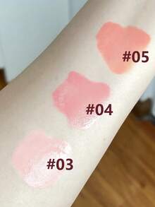 Little Ondine Multiuse LumiBlush 03 Sweet Cherry Pink,Create Girlish Apple Cheeks And Brighten Tear Grooves,Long-Lasting Makeup,Natural Makeup Effect,Easily Outline Facial Contours (Such As Nose Bridge, Tear Groove, Brow Bone, Etc.), Suitable For Local Brightening Or Contouring,4.5g/0.16oz - Multiuse LumiBlush 03 Sweet Cherry Pink - View 3