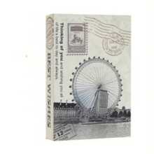 Vintage Travel Landmark Playing Cards, Eiffel Tower & London Eye Design, World Scenery Playing Cards, Showcasing Famous World Landmarks, High-Quality Cardstock With Stamped Borders, Great For Halloween, Christmas Parties, Collectors Gift - Multicolor - View 9