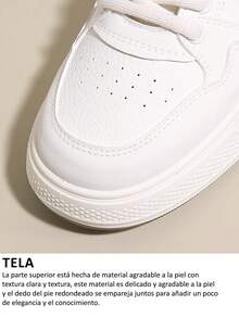 Zapatos para Correr Antideslizantes para Mujer,Zapatos De Tenis Transpirables Casuales Para Mujer,Zapatillas deportivas blancas para mujer,,ideales para actividades al aire libre y correr,anti deslizante - Beis - Ver 7