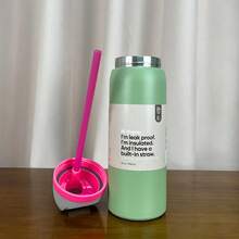 OWALAFreeSip 32oz Straw Insulated Water Bottle Double-Layer Stainless Steel Vacuum Thermal Mug For Sport And Travel