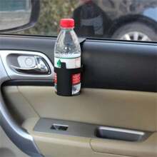 Car Cup Holder, Door And Window Hanging Beverage Holder, Portable Universal Car Cup Holder, Can Place Water, Coffee, Juice Bottles And Bottle Opener Design, Enlarged 3.15 Inches With Hook Hand Sanitizer Bottle Holder / Cup Holder