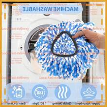 Local Devery-YOUBEI-5 Pack Mop Head For O-Cedar RinseClean Spin Mop Refill 2-Tank System Only EasyMicrofiber Replacement - Blue - View 3