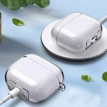 Stand Silicone Protective Case For Original Pro2/4 Pro/ 3/2/1, Transparent Bluetooth Earphone Cover Soft Earphone Case - Clear - View 5