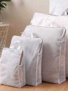 Upgraded 3D Thick Mesh Laundry Bag, Suitable For Washing Machine Use, Prevents Clothes From Damage, Deformation Or Entanglement, Also Can Be Used For Clothing Storage, Suitable For Home And Travel