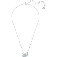 SWAROVSKI SWAN 125th Anniversary Pulsing Swan Necklace, Collarbones Chain Necklace, Mother's Day, Christmas, Girlfriend, Birthday Gift, Fashion Necklace For Women - Silver - View 6