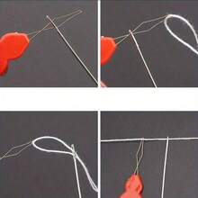 1-10pcs Plastic Threader, Sewing Machine Threading Assist Tool, Colorful Cylindrical Threader, DIY Sewing Accessories, Needle Threader, Beading Tool, Elderly Threader, Perfect Threading Tool For Elderly, Plastic Stripper, Modern Household Plastic Threader, Beading Tool, Cylindrical Threader Set - Multicolor - View 10