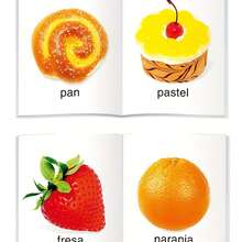 TEENYBABY 10本西班牙语图画书，选自“我的第一本书”系列，旨在增加早期词汇量、拓展视野并促进语言发展。鲜艳的色彩吸引孩子的注意力。是生日和节日的完美礼物。 - 彩色 - 查看 9