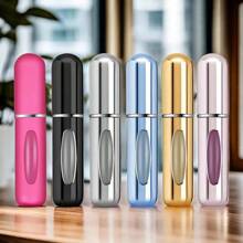 6 Packs Perfume Refillable Bottle Perfume Bottle Travel Size Mini Atomizer Spray Refill Bottle For Man Women Aluminum Alloy Rechargeable Pocket Dispenser Cologne Sprayer 5ml - Multicolor - View 3