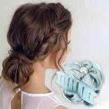 Fashion Elegant Flower Hair Claws, Hair Clips Hairdo Clip For Women For