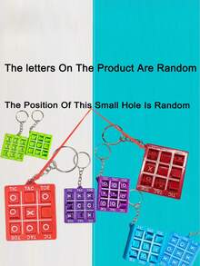 1 Pieza Llavero de ajedrez cruz de estilo infantil, decoración de mochila, decoración de árbol de Navidad, regalos de fiesta, premios de clase, regalos de cumpleaños, juguetes educativos, juguetes educativos infantiles, regalos perfectos para fiestas de cumpleaños y ocasiones, accesorios de bolsa de caramelos, prepara un juguete divertido como regalo para niños