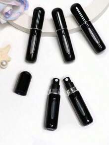 Perfume Bottle Portable Mini Perfume Atomizer Mini Perfume Refill Bottle  Perfume Bottle Refillable Perfume Storage Bottle Cosmetics Travel Container - Bright Black - View 4