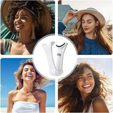 1pc Magnetic Eyelashes Applicator Tool V Type Magnetic Eyelashes With Applicator For Women And Girls Cosmetic Supplies(6*2.3cm,Random Color Of The Letter)