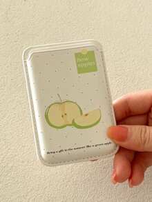 1 件韩式磁卡夹贴纸，图案可爱，适合所有手机型号，Magsafe 皮革卡套