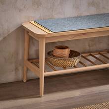 SoBuy Schuhbank, Schuhablage, Flurbank, Bettbank, Bettendhocker mit Aufbewahrungstasche, 110cm Länge x 37cm Tiefe x 44cm Höhe, HFSR02-N Schuhschränke Schuhbank Schuhbank Für Den Eingangsbereich Schuhbank Mit Sitzfläche Schuhregal Schuhschrank Schuhschrank Mit Schublade Schuhschrank Mit Sitzbank Schuhschrank Schwarz Schuhtruhe Shoe Rack Shoes Cabinet Sitzbank Sitzbank Esszimmer Sitzbank Mit Stauraum Sitzbank Stauraum Sitztruhe Mit Stauraum Truhenbank Truhenbank Mit Stauraum Bank Mit Stauraum Garderobe Mit Sitzbank Kleiderablage Schlafzimmer Schmaler Schuhschrank Eingangsbereich Khaki Buche 110x37x44 cm