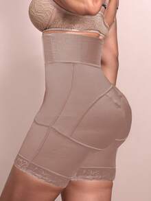 运动户外 1 件女式高腰塑身衣收腹提臀压缩腰带，适合瑜伽、健身、塑身和各种场合塑身短裤腰部训练紧身胸衣