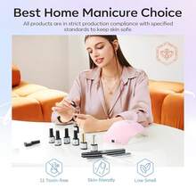 Cat Eye Gel Nail Polish Set, 6 Colors 9D Glassy Cat Eye Glitter Gel Polish Black Red Purple Blue Silver Brown Nail Polish All Seasons With Magnet Soak Off Led DIY Salon Gift-842643 - AA2GalaxyCatEye - 查看 7