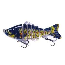 7-Section 10cm Multi-Jointed Fishing Lure, Minnow Hard Bait, Hengjia VIB Fishing Lure - Multicolor - View 16