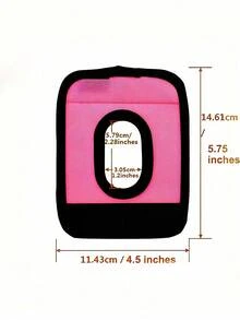 1个多色行李箱拉杆套，带包装标识，独特镂空设计，保护双手免受伤害，适用于纽扣式行李箱，是机场旅行的理想之选，男女通用，是度假、暑假、返校季的必备旅行装备 - 彩色 - 查看 5