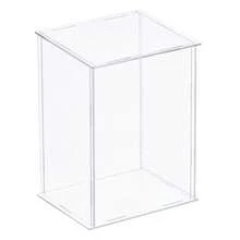 Clear Display Case, Acrylic Box Assemble Dustproof Box Showcase For Collectibles, Crafts - Clear 9.8x5.9x13.7inch - View 1