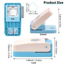 آلة صنع البازل الصغيرة، آلة ثقب قطع البازل المحمولة لصنع هدايا فريدة وديكورات المنزل