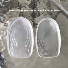 1 Pair Heightening Insole, Classic Transparent Silicone Soft & Elastic Comfortable Washable Shoe Lifts, Suitable For Shoes And Boots Accessories, Back To School Supplies Insulation,Galentines,Puppy,Carnival,Party Decorations,Shoe,Spring Summer Picks,Brides Maid Gifts,Room,Bedroom Decor,Beach,Travel,For Men,For Women,Vacation,Cute Stuff - Multicolor - View 11