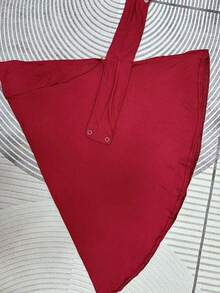 女士中东风情按扣头巾 - 易于调节，适合日常休闲佩戴 - 卡其色 - 查看 6