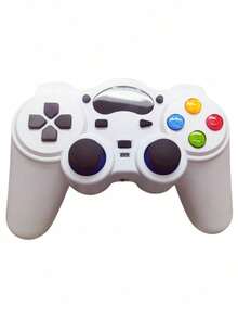 Control de videojuegos 850 mando gaming compatible consolas accesorios inalámbrico bluetooth diseño ergonómico alta sensibilidad tecnología avanzada para jugadores - Blanco - Ver 2