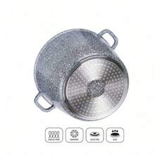 Garnek 4,0 l wysoki tradycyjny 4,0 l 20 cm - 灰色 - 查看 5