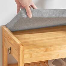 SoBuy Shoe Rack FSR49-N - Brown - View 8