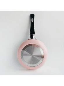 Bộ nồi chảo chống dính 6,5 inch, màu hồng dễ thương, thích hợp cho việc nấu ăn hàng ngày và chuẩn bị thức ăn cho bé. Vui lòng xác nhận kích thước trước khi mua. - Nhiều màu - Xem 7