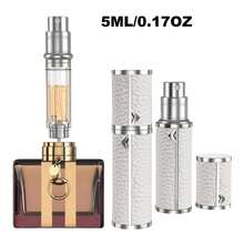 1 件奢华优雅便携式迷你可填充雾化器，底部填充设计，香水喷雾瓶，旅行香水瓶可填充，您的旅行和商务必需品