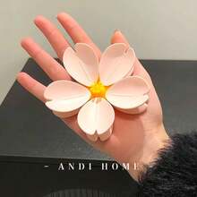 Sakura Sealing Clip, Refrigerator Magnet, Sealing Clip, Petal Magnetic Sealing Clip, Creative Food Sealing Clip, Snack Sealing Clip - 粉色 - 查看 5