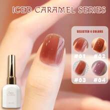 15ML Xin Beauty Serie Hot Nude Nagellack 2025 Neue Beliebte Senior-Sinn für Nude-Hautfarbe Basis Perlglanz Glitzer Pailletten Transparenz Weißer Nagelladen Spezieller Nagellack
