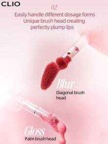 Clio 3g K-Beauty 豐唇唇彩，保濕液態唇膏，亮澤妝效，輕盈可疊擦，玻璃般光澤，平滑滋養，持久顯色，鮮明色調，透明光澤，保濕，日常妝容 - #102 BOUNCY BERRY - 查看 9
