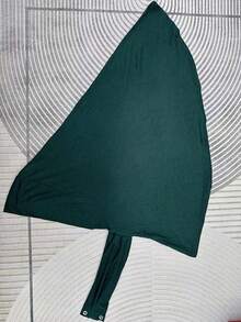 女士中东风情按扣头巾 - 易于调节，适合日常休闲佩戴 - 卡其色 - 查看 9