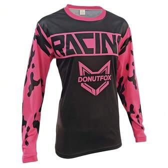  2025 NUEVA Jersey de ciclismo para mujer estilo novia de DONUTFOX, para motocross, montaña, enduro, bicicleta de montaña, ropa deportiva, bicicleta de carreras, motocicleta, camisetas de descenso, BMX, DH, motocross