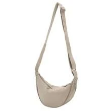 Nylon Crescent Crossbody Bag For Women Men Fanny Pack Small Travel Sling Bag - 米色 - 查看 1