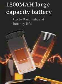 2025年最新款S6遥控无人机配备高清双摄像头，可用于航拍，可拍摄视频和照片。它具有一键降落、光流悬停、智能避障和特技滚动功能。随机附赠储物袋等备用配件，以及圣诞节和万圣节礼物。