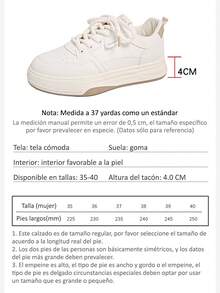 Zapatos para Correr Antideslizantes para Mujer,Zapatos De Tenis Transpirables Casuales Para Mujer,Zapatillas deportivas blancas para mujer,,ideales para actividades al aire libre y correr,anti deslizante - Beis - Ver 10