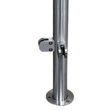 SENDERPICK Stainless Steel Railing Corner Post Railing Corner Post For Balcony Guardrails Attic Guardrails