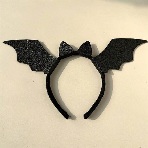 Halloween Bat Hairband: A Fashionable, Playful, And Fun Headpiece For Ghost Festival Cosplay As A Devil Bat Hairband, Hair Band, Makeup, Hair Hoop