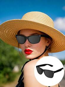 1/2/4/6/8/12pcs Lunettes de fête rétro classiques, Lunettes de fête des années 80, Cadeaux de fête pour adultes, Lunettes de style vintage, Décoration de vacances, Accessoires quotidiens, Article cool, Cadeau créatif - Noir - Voir 9